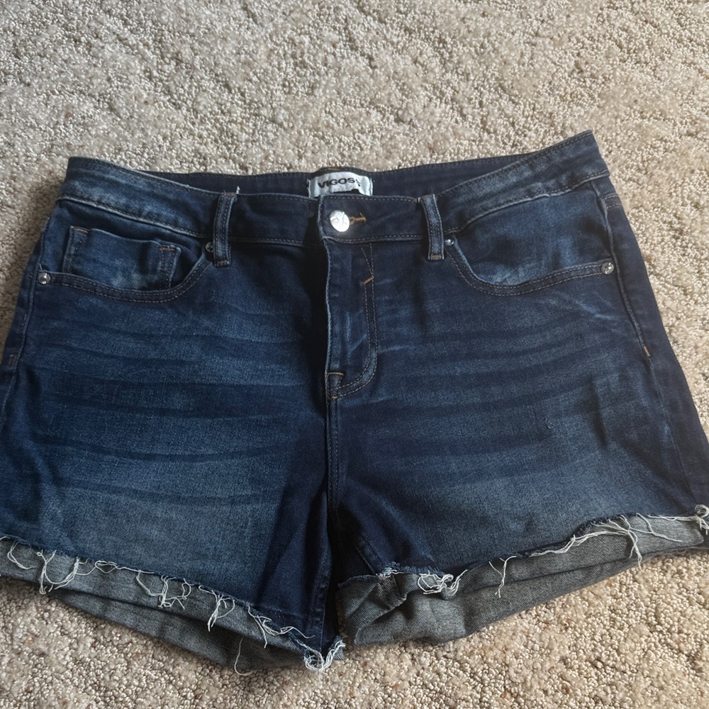 Vigoss Dark Blue Jean Shorts